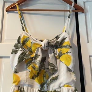 Moon River Dress with Cute Bow Neckline